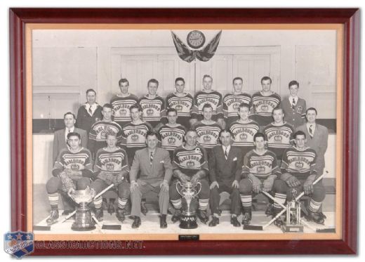 1949-50 Toronto Senior Marlboros Massive Team Photo Display (24 x 44")