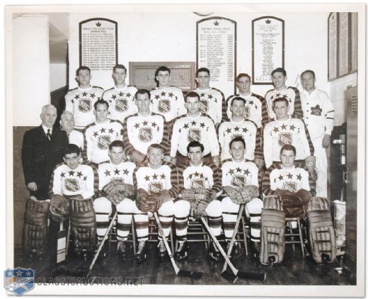 1947 & 1951 NHL All-Star Photograph Collection of 2