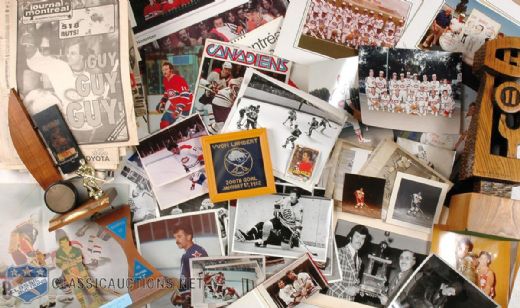 Yvon Lamberts Personal Photo, Newspaper, Trophy and Memorabilia Collection