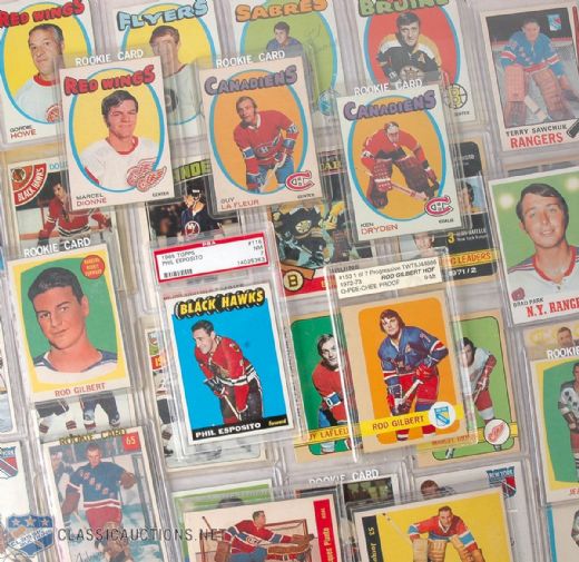 Vintage and Rookie Hockey Card Collection