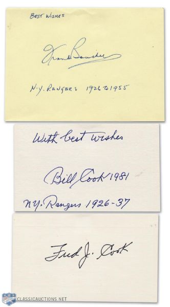 The Bread Line Autograph Collection of 3