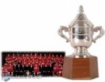 John Whartons 1994-95 Detroit Red Wings Campbell Bowl Trophy (11")