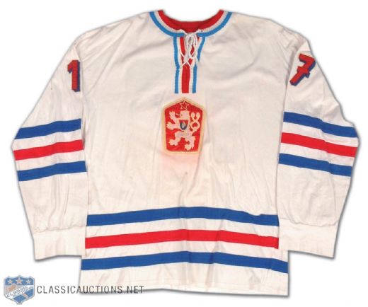 1970s Czech National Team Game Worn Jersey