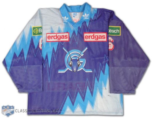 Phil Housley 1994-95 Zurich Grasshoppers Swiss League Game Worn Jersey