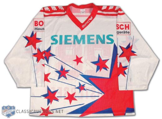 1990s EHC Klostersee German League Game Worn Jersey