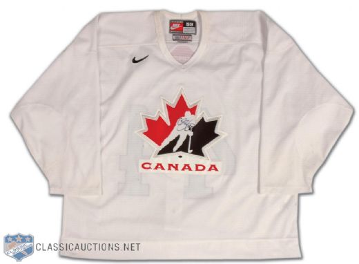 Chris Pronger Team Canada 2006 Olympic Exhibition Game Worn Jersey