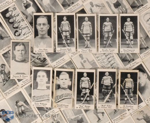 Complete 1926 Dominion Chocolate Sports Card Collection of 60