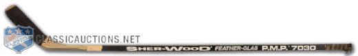 Gord Murphy Sher-Wood PMP 7030 Game Used Stick
