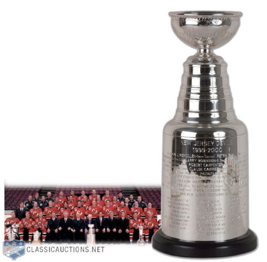 2000 New Jersey Devils Stanley Cup Championship Trophy (13")