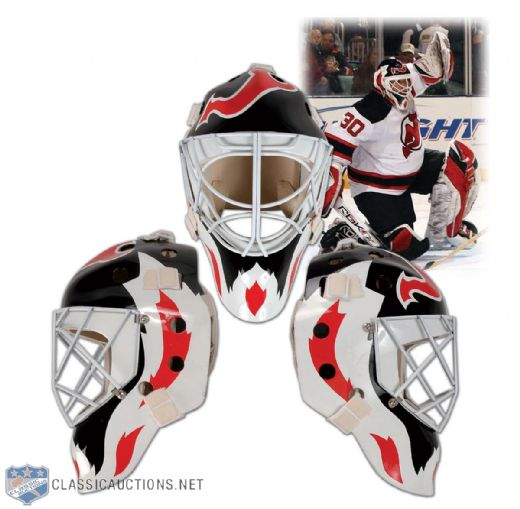 Martin Brodeur New Jersey Devils Replica Mask by Don Scott