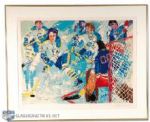 1977 "French Connection" Framed Lithograph by Leroy Neiman