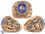 1970s WHA San Diego Mariners Gold Team Ring