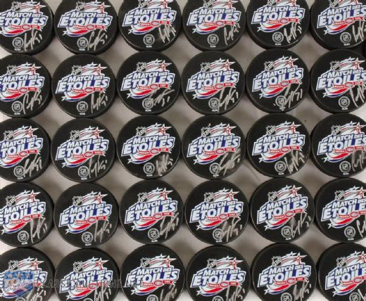 Carey Price Autographed 2009 NHL All Star Game Puck Collection of 31