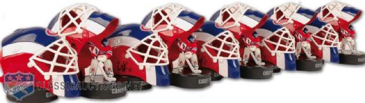 Carey Price Autographed McDonalds Mini Mask Collection of 10