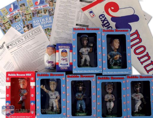 Montreal Expos Last Game Memorabilia Collection of 21