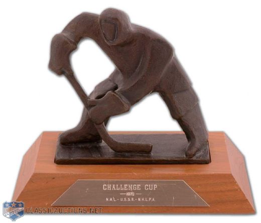 Borje Salming 1979 Challenge Cup Participation Trophy