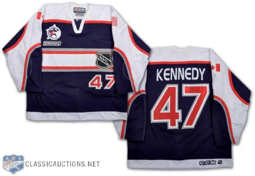 Ted Kennedys 2000 NHL All-Star Game Memorabilia, Collection of 6