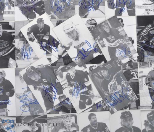 Collection of 300+ Autographed Mel Bailey Minor League Postcards