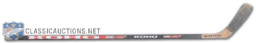 1998-99 Vincent Lecavalier Rookie Year Game-Used Koho Stick