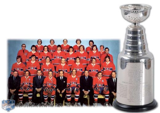 Murray Wilsons 1972-73 Montreal Canadiens Stanley Cup Championship Trophy
