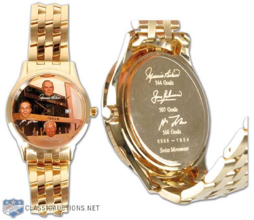 Limited Edition Montreal Classic Watch Featuring Richard, Béliveau and Lafleur