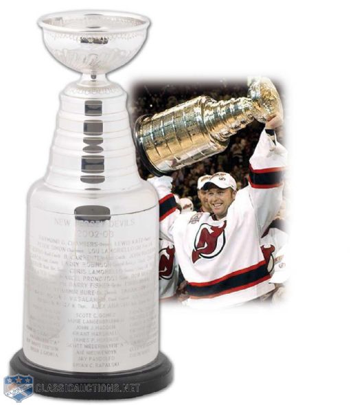 2003 New Jersey Devils Stanley Cup Championship Trophy (13")