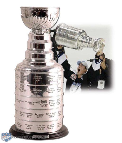 2003-04 Tampa Bay Lightning Stanley Cup Championship Trophy (13")