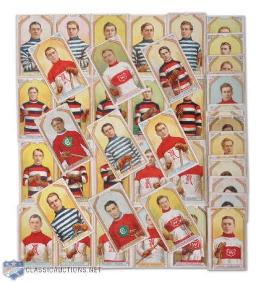 1911-12 Imperial Tobacco C55 Complete Set with Vezina RC