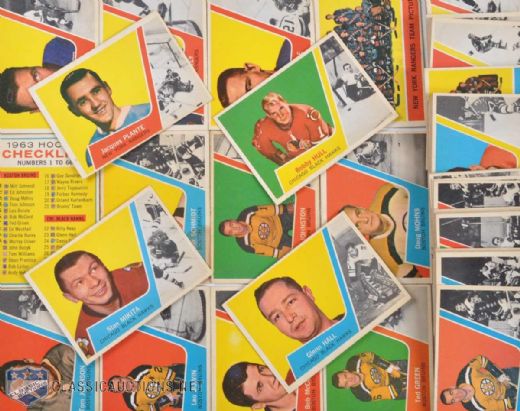1963-64 Topps Complete 66-Card Set