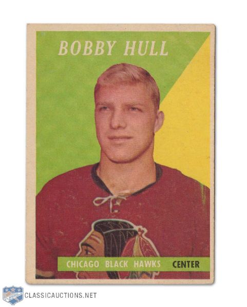 1958-59 Topps Bobby Hull Rookie Card