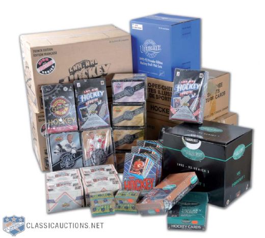 Huge 1990s Multi-Sports Wax Boxes & Sets Collection