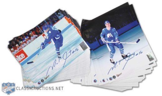 Collection of 100-plus Michel Goulet Signed 8 x 10 Photos