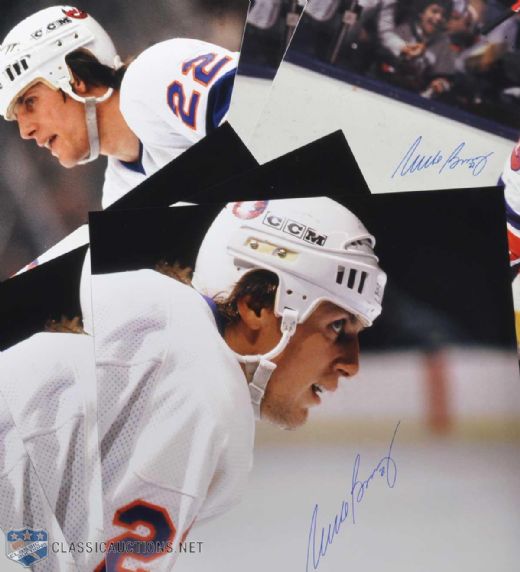 Mike Bossy New York Islanders Collection of 15 Signed 20x24 Photos