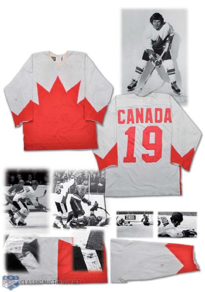 Paul Henderson "The Goal" 1972 Canada-Russia Series Game-Worn Jersey
