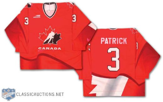 1997-98 James Patrick Team Canada Game-Worn Jersey