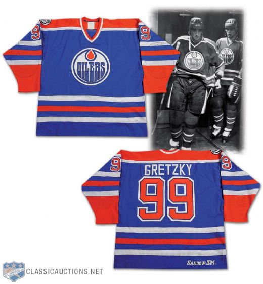 1981-82 Wayne Gretzky Edmonton Oilers Game-Worn Jersey