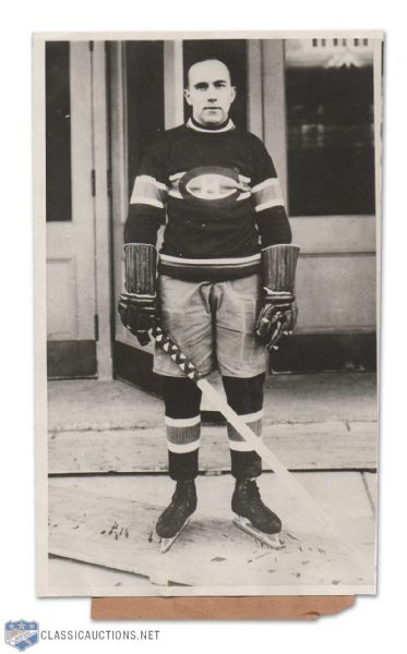 Vintage 1928 Howie Morenz Montreal Canadiens Press Photo