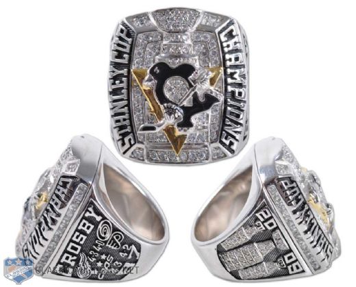 2009 Sidney Crosby Pittsburgh Penguins Stanley Cup Championship Ring
