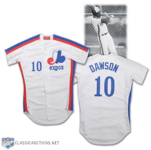 1984 Andre Dawson Montreal Expos Game-Worn Jersey