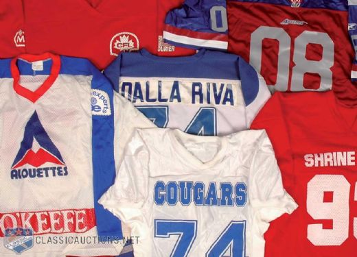 Peter Dalla Rivas Legends Jersey Collection of 6