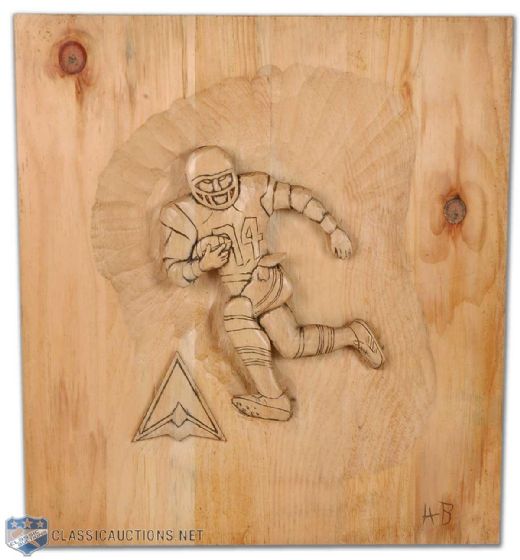 Peter Dalla Rivas Montreal Sports Wood Carving Collection of 5