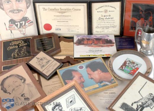 Tony Gabriels Award and Merit Collection of 20+