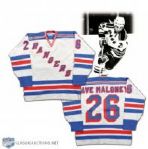 1980s Dave Maloney New York Rangers Game-Worn Jersey