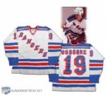 Mark Osborne Mid-1980s New York Rangers Game-Worn Jersey