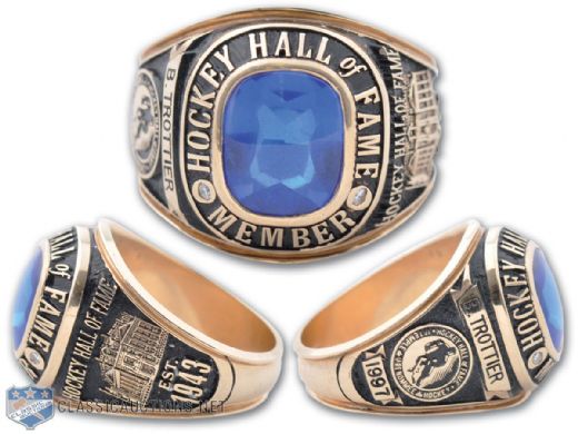 Bryan Trottiers Hockey Hall of Fame Induction Ring