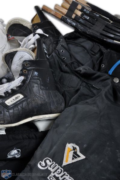 Bryan Trottiers Pittsburgh Penguins Game-Used Equipment Collection
