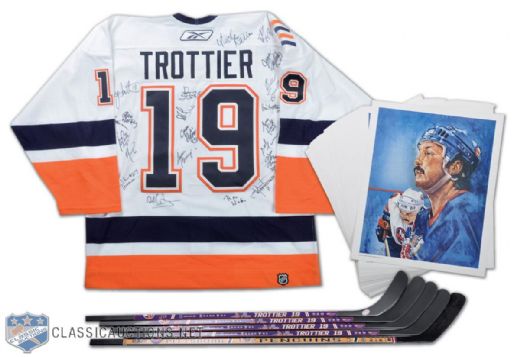 Bryan Trottiers New York Islanders Memorabilia Collection