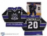 Luc Robitailles 1999-2000 Los Angeles Kings Signed Game-Worn Jersey from 1000th Game