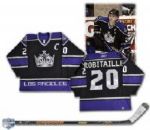 Luc Robitailles 2005-06 Los Angeles Kings Game-Worn Captains Jersey from Last Home Game and<br> Last Games Game-Used Stick