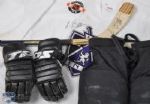 Luc Robitailles 1990s Los Angeles Kings Game-Used Equipment, Collection of 4